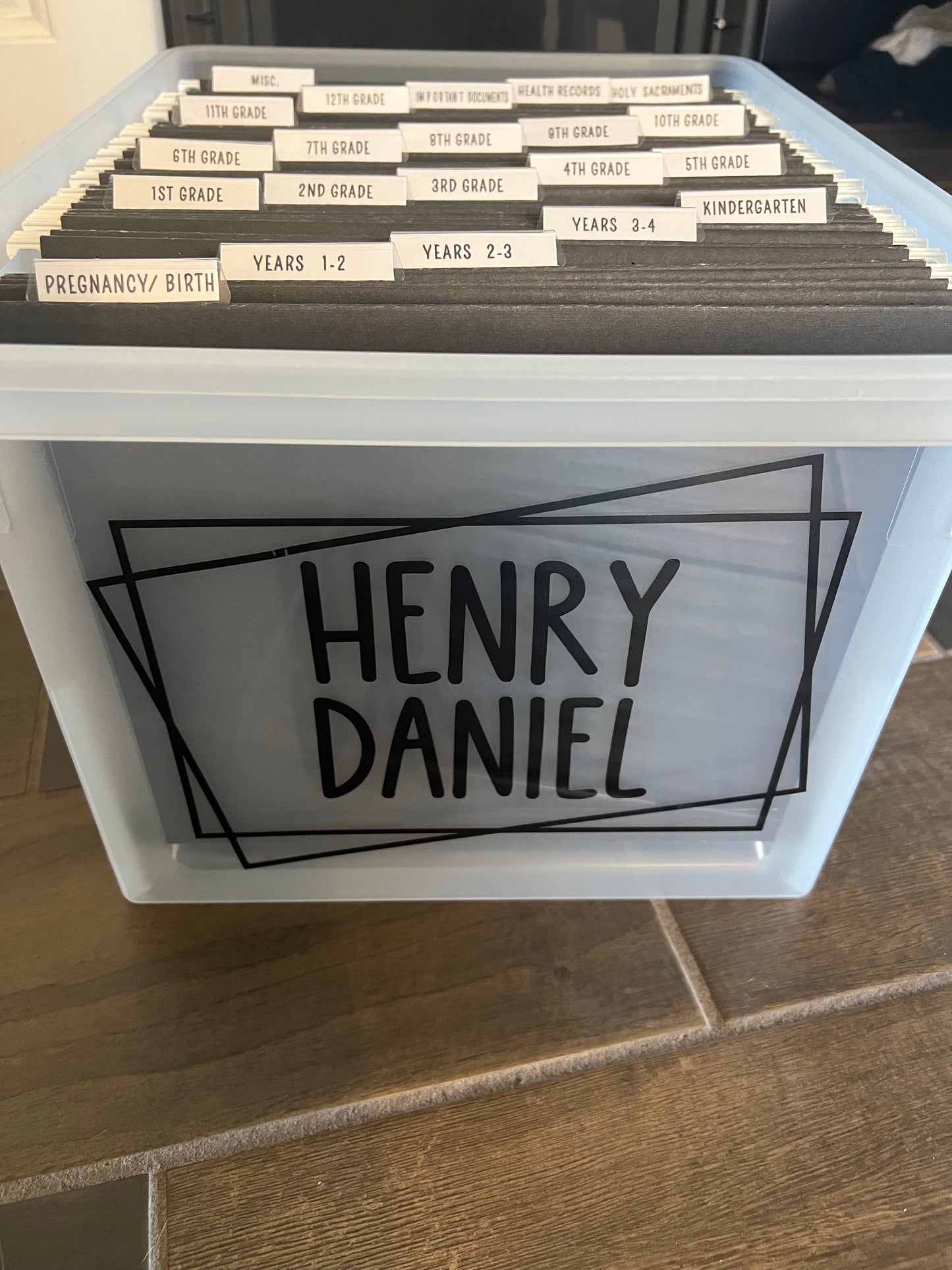 Custom Children's Memory Box-LOCAL ONLY