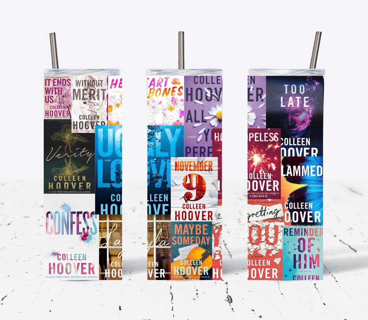 Colleen Hoover 20oz Tumbler