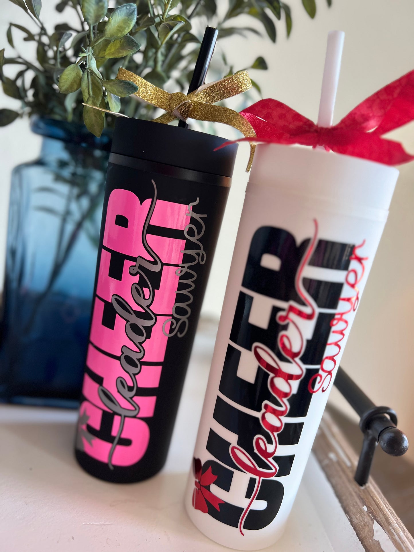 Personalized Cheer Tumbler